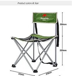 صندلی تاشو کمپینگ نیچرهایک مدل Light