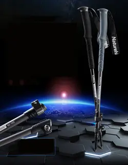 باتوم کوهنوردی نیچرهایک مدل ST03 3-Node Aluminium Alloy