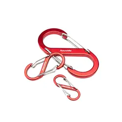 کارابین کوهنوردی نیچرهایک مدل S-Type Aluminium Alloy Dual Hook