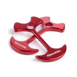 قلاب چادر نیچرهایک مدل One Hole Fish 4Pcs