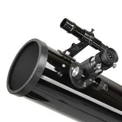 تلسکوپ بازتابی اسکای واچر 114 میلی‌متری لوله بلند با مقر EQ2 دست دوم