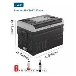 یخچال سفری 35 لیتری آلپیکول مدل TW35