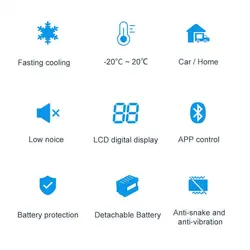 یخچال کمپینگ 60 لیتری آلپیکول مدل TS60