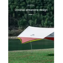 سایه بان کمپینگ نیچرهایک مدل Sunrise Hexagonal Large Tarp