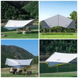 سایه بان کمپینگ نیچرهایک مدل Sunrise Hexagonal Large Tarp