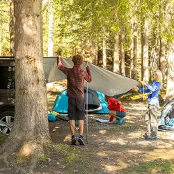 سایه بان کمپینگ چند کاره کچوا مدل Fresh L