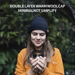 کلاه پشمی زنانه نیچرهایک مدل Double Layer Beanie Warm