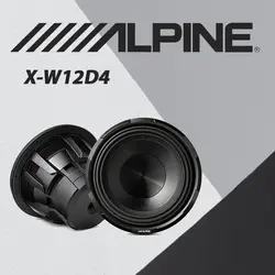 X-W12D4 ساب ووفر آلپاین Alpine