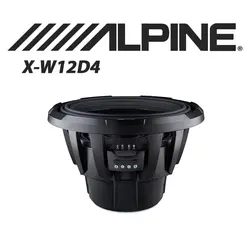 X-W12D4 ساب ووفر آلپاین Alpine