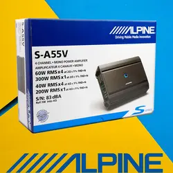 S-A55V آمپلی فایر آلپاین Alpine