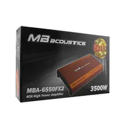 MBA 6550 آمپلی فایر ام بی آکوستیک MB acoustic