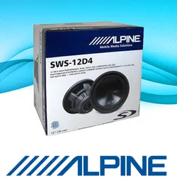 SWS-12D4 ساب ووفر آلپاین Alpine