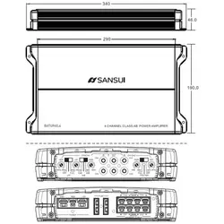Batur60.4 آمپلی‌فایر Sansui
