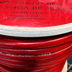 S-4GA-RD-OFC کابل برق گیج 4 Sonoro