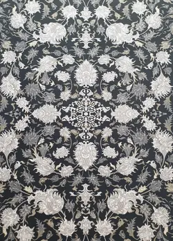 فرش 1200 شانه نقشه سایه زمینه دودی ☀️ ایران کارپت