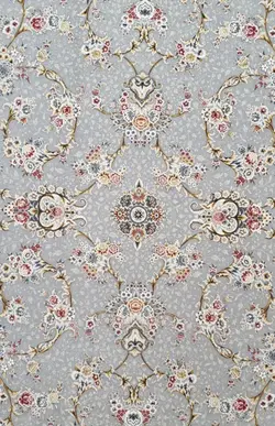 فرش 1200 شانه برجسته نقشه النترا زمینه دلفینی ☀️ ایران کارپت