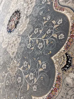 فرش 700 شانه نقشه سوگند زمینه دودی ☀️ ایران کارپت