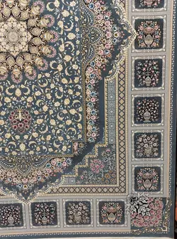 فرش 700 شانه نقشه خاطره زمینه دودی ☀️ ایران کارپت