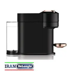 اسپرسو ساز نسپرسو نکست ورتو رزگلد دلونگی با کف شیرساز Aeroccino 3