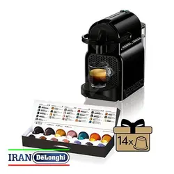 اسپرسو ساز نسپرسو اینیسیا دلونگی رنگ مشکی مدل EN80.B