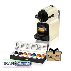 اسپرسو ساز نسپرسو اینیسیا دلونگی رنگ کرم مدل EN80.CW