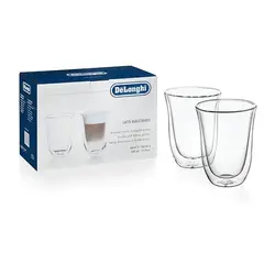 فنجان دوجداره دلونگی لاته ماکیاتو