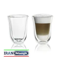 فنجان دوجداره دلونگی لاته ماکیاتو