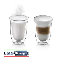 فنجان دوجداره دلونگی لاته ماکیاتو