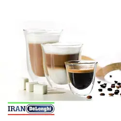 فنجان دوجداره دلونگی مدل DLSC302 ست 6 عددی