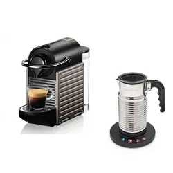 اسپرسو ساز نسپرسو پیکسی تیتانیوم کروپس با کف شیرساز نسل 4