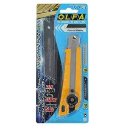 کاتر بزرگ با قفل پیچی اُلفا (OLFA) ژاپن - مدل L-1/LFB + یک عدد تیغ LFB