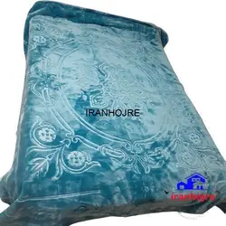 پتو نرمینه طلایی دونفره