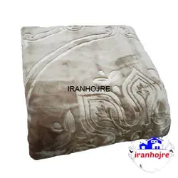 پتو نرمینه طلایی دونفره
