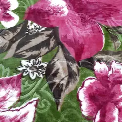 پتو گلاریس 2 نفره سبز