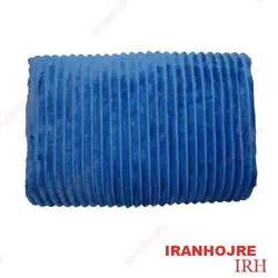 پتو پلیسه دو نفره زرشکی