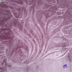پتو نرمینه مدل نگین آبی