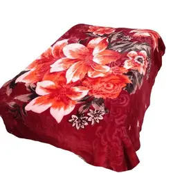 پتو گلاریس 2 نفره آبی کد5