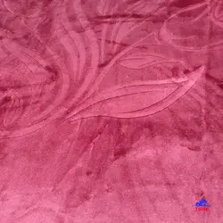 پتو نرمینه مدل نگین سرخ