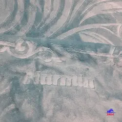 پتو نرمینه مدل نگین سرخ