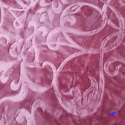 پتو نرمینه مدل نگین قهوه‌ ای