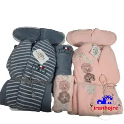 حوله تن پوش دوقلو 6 تکه مرغوب