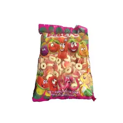 پاستیل Bebeto مدل حلقه ای هلویی وزن 1 کیلوگرم ترکیه