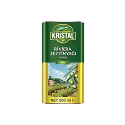 روغن زیتون کریستال Kristal نیم لیتری فلزی ترکیه