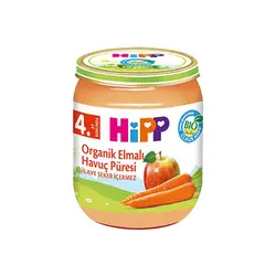 پوره سیب و هویج ارگانیک هیپ Hipp 125 gr