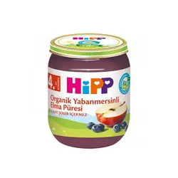 پوره سیب و بلوبری ارگانیک هیپ Hipp 125 gr