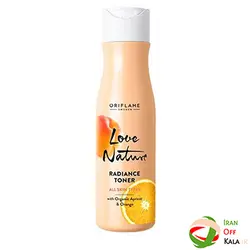 تونر شاداب کننده زردآلو و پرتقال لاونیچر Love Nature اوریفلیم35912(150 میل)