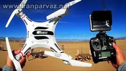 کوادکوپتر دوربین دار FY560 با ارسال تصویر زنده روی مانیتور