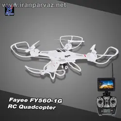 کوادکوپتر دوربین دار FY560 با ارسال تصویر زنده روی مانیتور