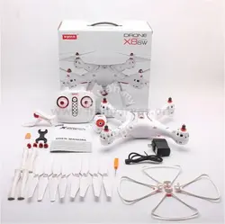 کوادکوپتر دوربین دار SYMA x8sw با دوربین ارسال تصویر زنده
