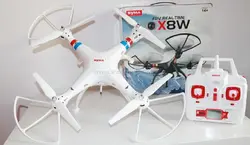 کوادکوپتر دوربین دار SYMA x8w با دوربین ارسال تصویر زنده
